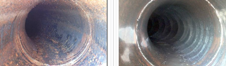 Before & After Clean Co Systems hydrolasing cleaning services