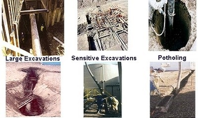 Large Excavations, Sensitive Excavations, and Potholing