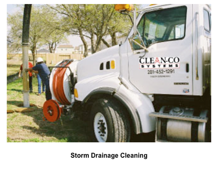 Storm Drain Cleaning with a Jet Rodder photo