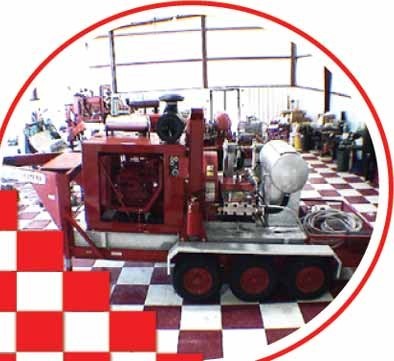 Industrial Cleaning Machine for Equipment Services