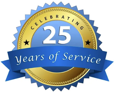 Clean-co System 20 years of service logo